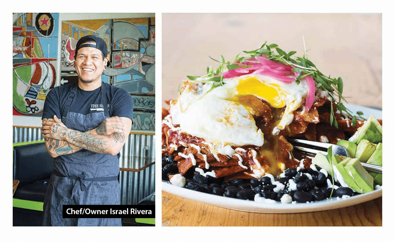 Chef Israel Rivera and Chilaquiles